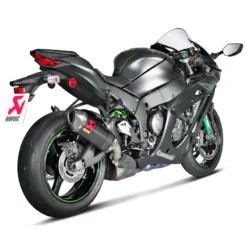 Akrapovic S-K10SO16-HZC Slip-on Line Exhaust, Carbon For Kawasaki Ninja ZX-10R / RR '16-'20
