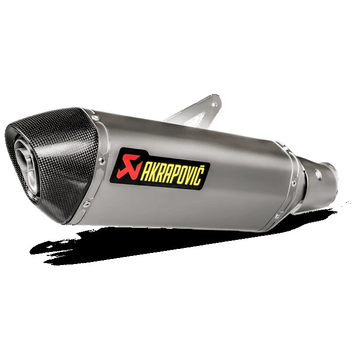Akrapovic S-K4SO7-HRT Slip-on Line Exhaust, Titanium For Kawasaki Z400/Ninja 400 '18- - Image 2