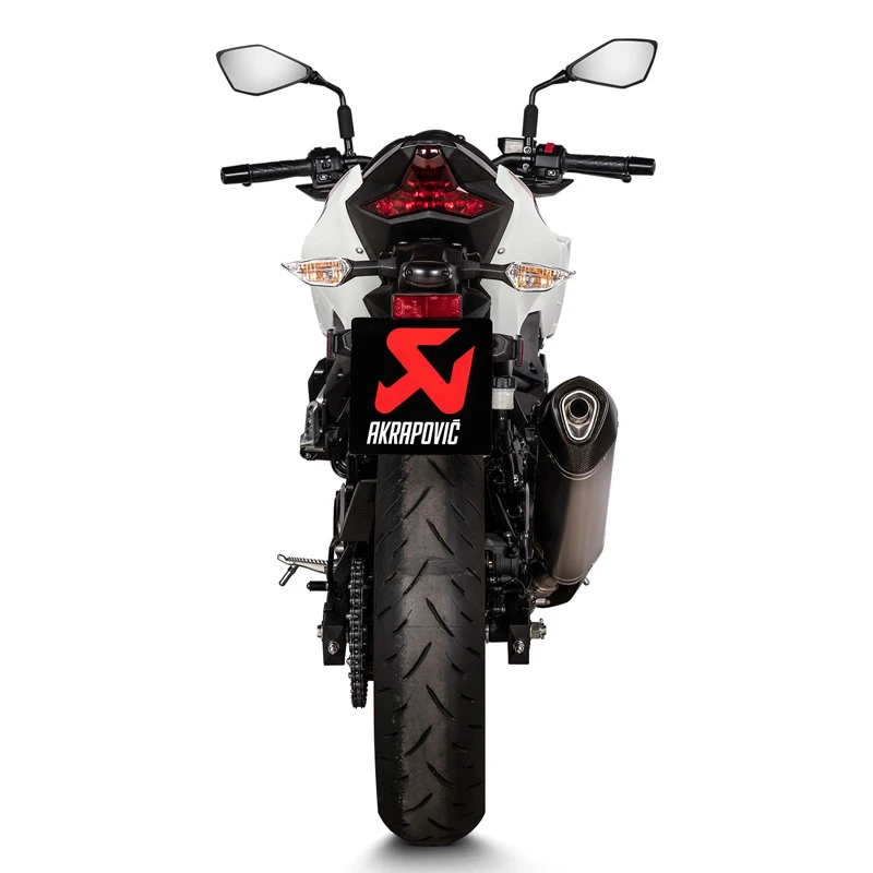 Akrapovic S-K4SO7-HRT Slip-on Line Exhaust, Titanium For Kawasaki Z400/Ninja 400 '18- - Image 4