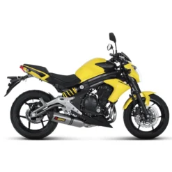 Akrapovic S-K6R7-HT Racing Line Full Exhaust, Silver For Kawasaki Ninja 650 '12-'16