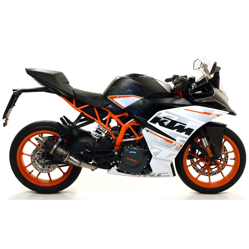 Arrow 71534GPI GP2 Exhaust, Nichrome Dark For KTM RC 390 (2017-) - Image 3
