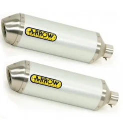 Arrow 71755AO Street Thunder Exhausts, Aluminum For Kawasaki Z1000 (2017-)
