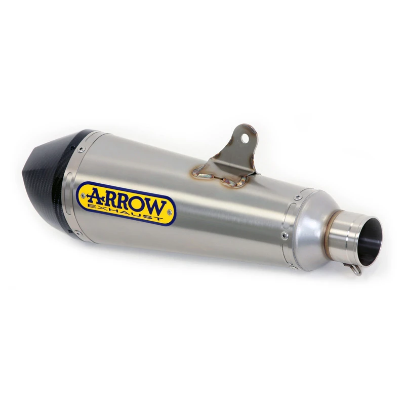 Arrow 71794XKI X-Kone Exhaust, Nichrome Kawasaki ER-6N / 6F '12-'16 & Versys 650 '15-'16