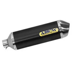 Arrow 71854AON Race-Tech Exhaust, Aluminum Dark For Kawasaki Z650/Ninja 650 '17-'20