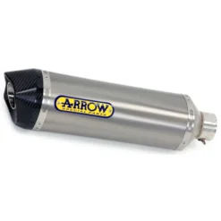 Arrow 71856PK Race-Tech Slip-on Exhaust, Titanium For Kawasaki Z900 (2017-)