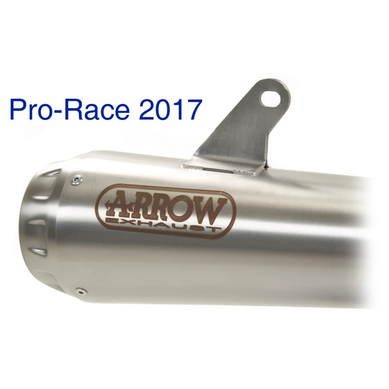 Arrow 71856PR Pro-Race Slip-on Exhaust, Titanium For Kawasaki Z900 (2017-) - Image 2