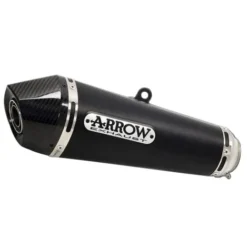 Arrow 71856XKN X-Kone Slip-on Exhaust, Stainless Steel Dark Kawasaki Z900 (2017-)