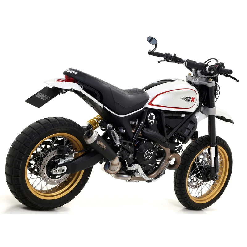 Arrow 71865PRN Pro-Race Exhaust For Ducati Scrambler 800 Desert Sled (2017-) - Image 4
