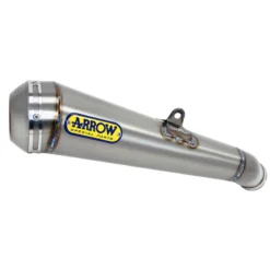 Arrow 71880PRI Pro-Race Slip-on Exhaust, Nichrome For Ducati 959 Panigale (2016-)