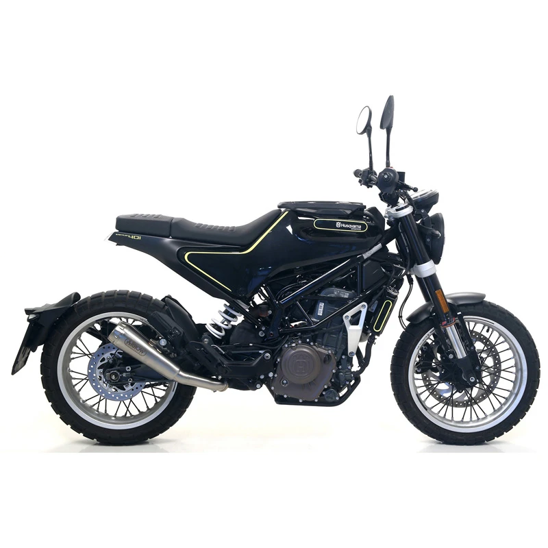 Arrow 71905PRI Pro-Race Slip-on Exhaust, Nichrome For Kawasaki Ninja 400 '18-'19 - Image 2