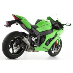 Arrow 71928PRI Pro-Race Slip-on Exhaust, Nichrome For Kawasaki ZX-10RR (2021-)