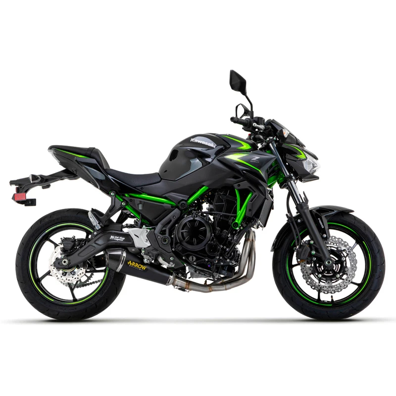 Arrow 71937XKNW X-Kone Full Exhaust, Nichrome Dark For Kawasaki Z650 (2021-) - Image 2
