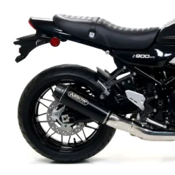 Arrow 74506RB Rebel Exhaust, Nichrome Dark For Kawasaki Z900RS (2017-)