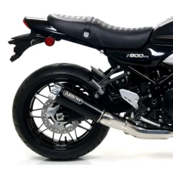 Arrow 74506RBA Rebel Exhaust, Nichrome Dark For Kawasaki Z900RS (2017-)