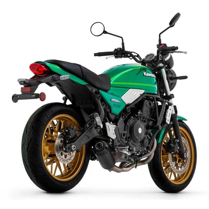 Arrow 74510RBW Rebel Full Exhaust, Nichrome For Kawasaki Z650RS (2022-) - Image 2