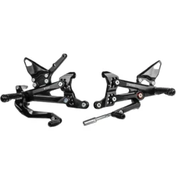 Bonamici DV4 Rearsets, Black For Ducati Panigale V4/S (2018-)