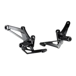Bonamici DVL Rearsets, Black For Ducati Diavel (2011-)