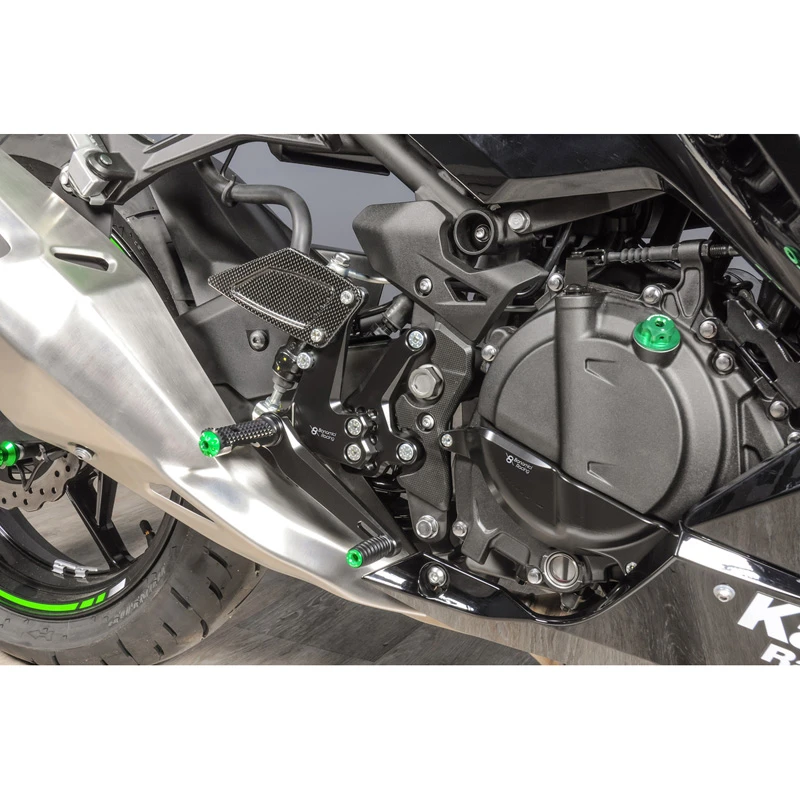Bonamici K019 Normal & GP Shift Rearsets For Kawasaki Ninja 250/400 (2018-) - Image 3