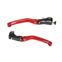 Bonamici KL20-BLACK-RED Folding Levers, Black For MV Agusta F3 675 / 800 (2011-)