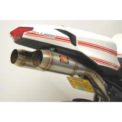 Competition Werkes WD1098 GP Slip-on Dual Exhaust Ducati 1098/1198 '07-'11 & 848 '08-'13