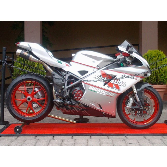 Competition Werkes WD1098 GP Slip-on Dual Exhaust Ducati 1098/1198 '07-'11 & 848 '08-'13 - Image 4