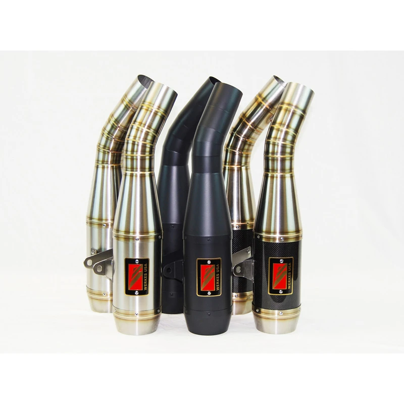 Competition Werkes WD1098 GP Slip-on Dual Exhaust Ducati 1098/1198 '07-'11 & 848 '08-'13 - Image 5