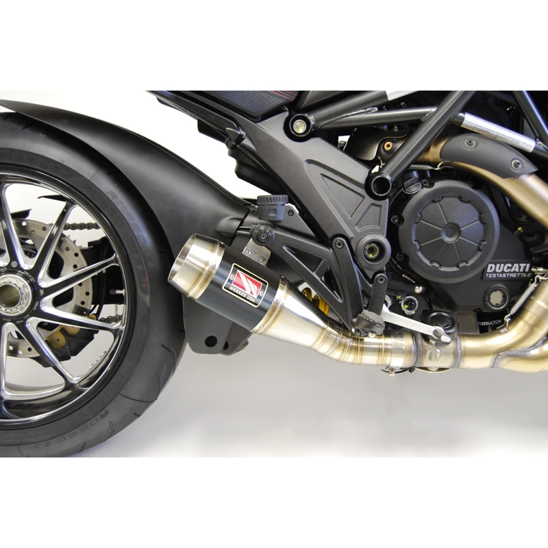 Competition Werkes WDDVL GP Slip-on Exhaust Ducati Diavel (2011-2016) - Image 2