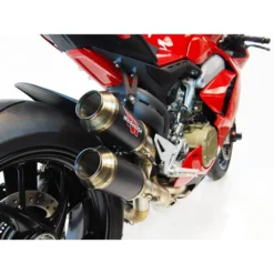 Competition Werkes WDPV4R-BC GP Race Slip-on Exhausts For Ducati Panigale V4 (2019-)