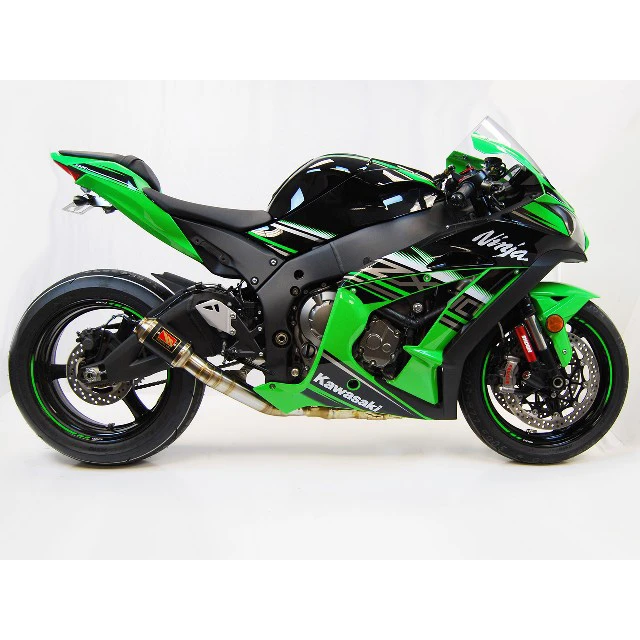 Competition Werkes WK1005R-BC GP Race Slip-On Exhaust For Kawasaki ZX-10R (2016-) - Image 2