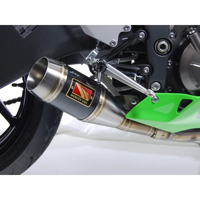 Competition Werkes WK609 GP Slip-on Exhaust Kawasaki ZX-6R (2013-2016) - Image 2