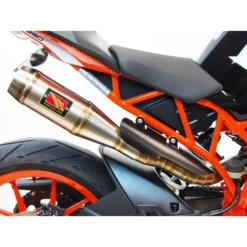 Competition Werkes WKT391H GP High Mount Exhaust For KTM RC390 (2017-)