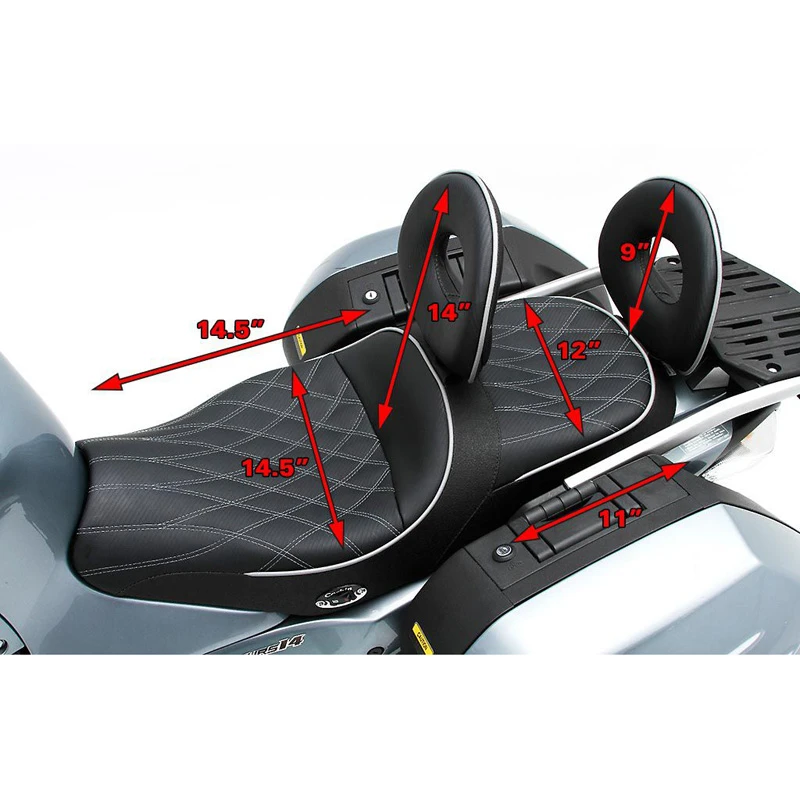 Corbin K-C8-CDS Canyon Dual Sport Seat(no Heat) For Kawasaki Concours 1400 '08- - Image 14
