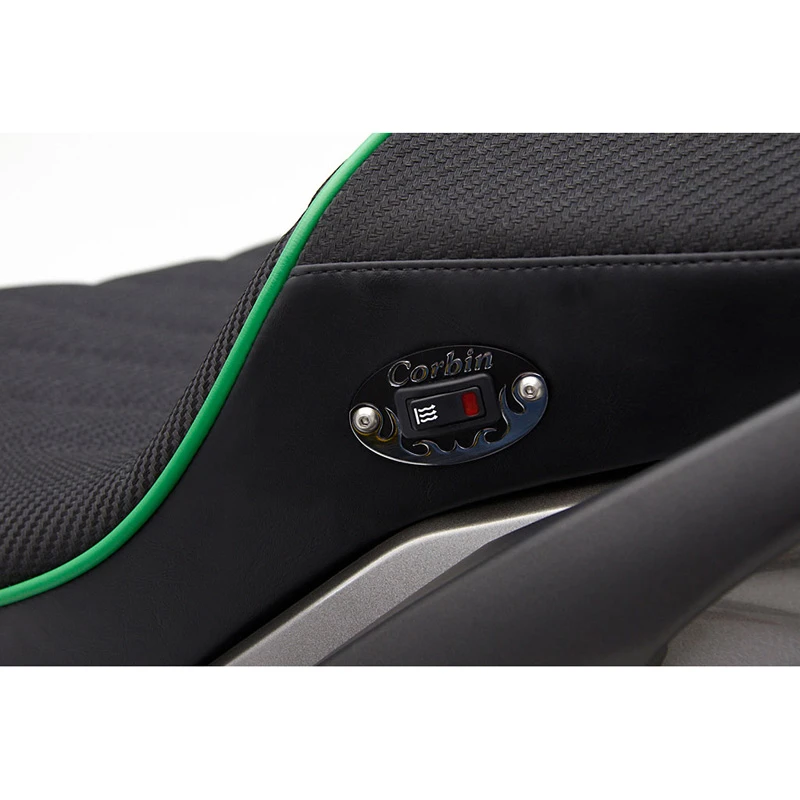 Corbin K-H2-SX-G-E Gunfighter Sport Seat(w/ Heat) For Kawasaki H2 SX (2018-) - Image 10