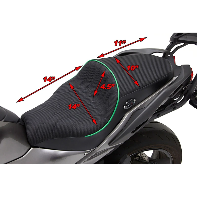 Corbin K-H2-SX-G-E Gunfighter Sport Seat(w/ Heat) For Kawasaki H2 SX (2018-) - Image 8