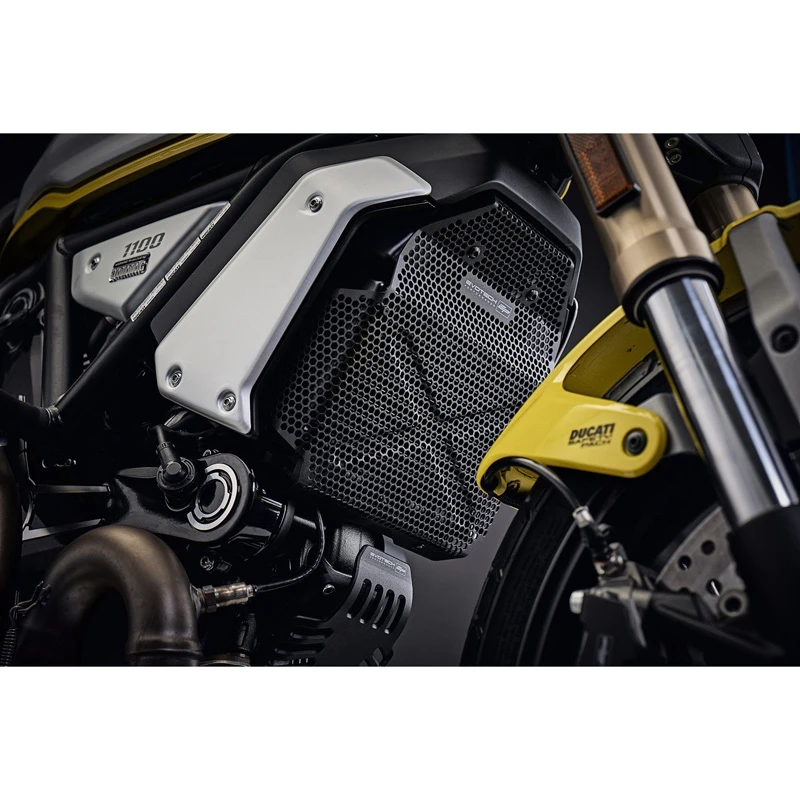 Evotech PRN014090 Oil Cooler Guard For Ducati Scrambler 1100 (2018-) - Image 3