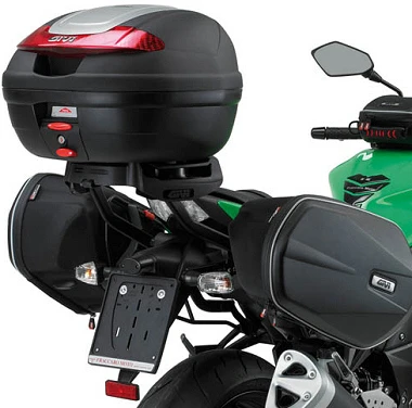 Givi TE4107 Easylock Saddlebag Supports Kawasaki Ninja 250R (2008-2013)