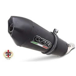 GPR E4.D.134.HOM.GPAN.BLT GP Evo4 Black Slip-on Exhaust For Ducati Monster 797 (2017-)