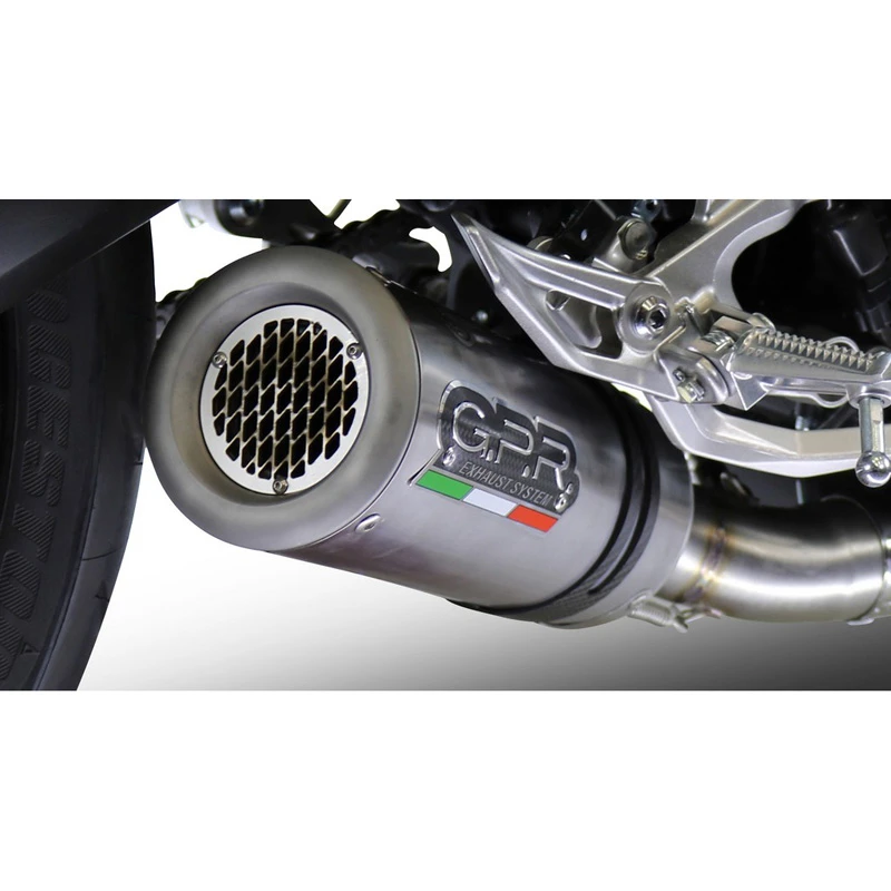 GPR E4.D.136.M3.TN M3 Titanium Natural Exhaust For Ducati Diavel (2017-2019) - Image 3