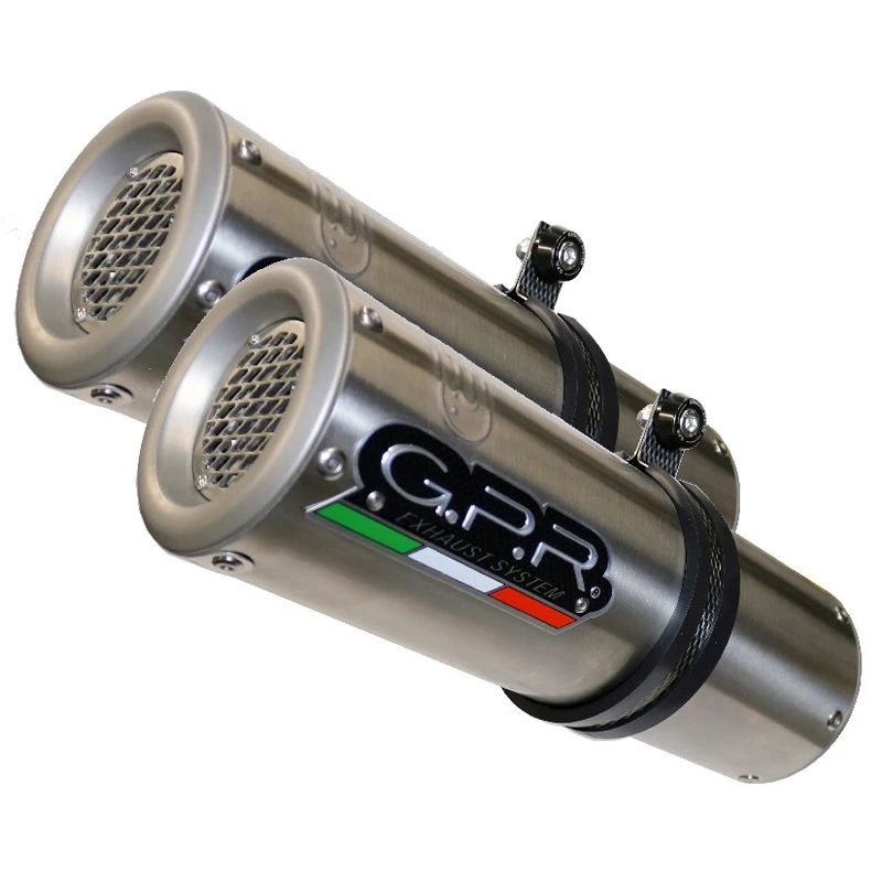 GPR E4.K.163.M3.INOX M3 Inox Slip-on Dual Exhausts For Kawasaki ZZR1400 (2017-)