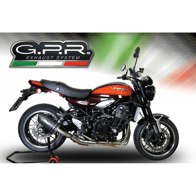 GPR E4.K.168.FNE4 Furore Evo4 Nero Slip-on Exhaust For Kawasaki Z900RS (2018-) - Image 2
