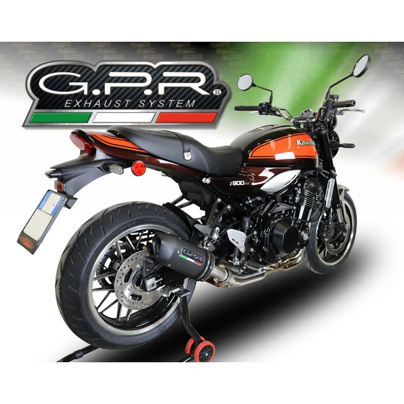 GPR E4.K.168.FNE4 Furore Evo4 Nero Slip-on Exhaust For Kawasaki Z900RS (2018-)
