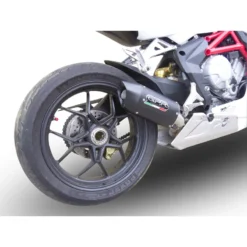 GPR E4.MV.13.FNE4 Furore Evo4 Nero Slip-on Exhaust For MV Agusta F3 675 (2017-)