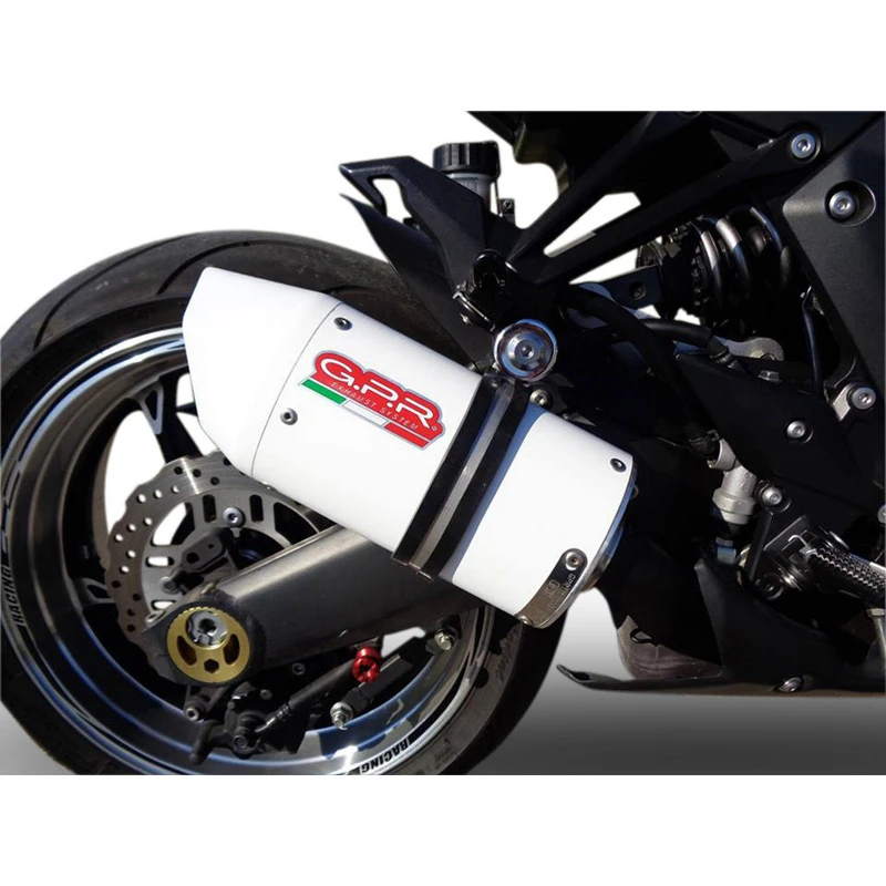 GPR K.158.E4.ALB Albus Evo4 Slip-on Exhausts For Kawasaki Z1000SX (2017-)