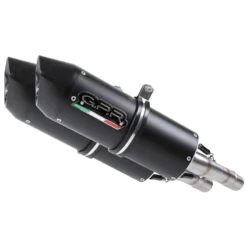 GPR K.158.E4.FUNE Furore Evo4 Nero Slip-on Dual Exhausts For Kawasaki Z1000SX (2017-)