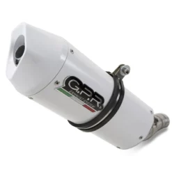 GPR K.177.ALB Albus Ceramic Slip-on Exhaust For Kawasaki Z900E (2020-)