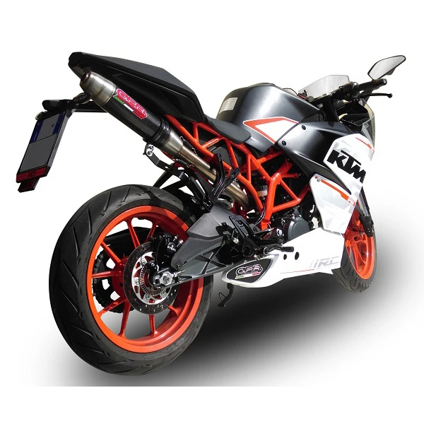 GPR KTM.73.DC Deeptone Carbon Slip-On Exhaust For KTM RC 390 (2015-2016) - Image 3
