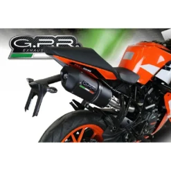 GPR KTM.80.RACE.FUNE Furore Nero Racing Slip-on Exhaust For KTM RC 125 (2017-)