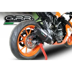 GPR KTM.81.RACE.FUNE Furore Nero Racing Slip-on Exhaust For KTM RC 125 (2017-)
