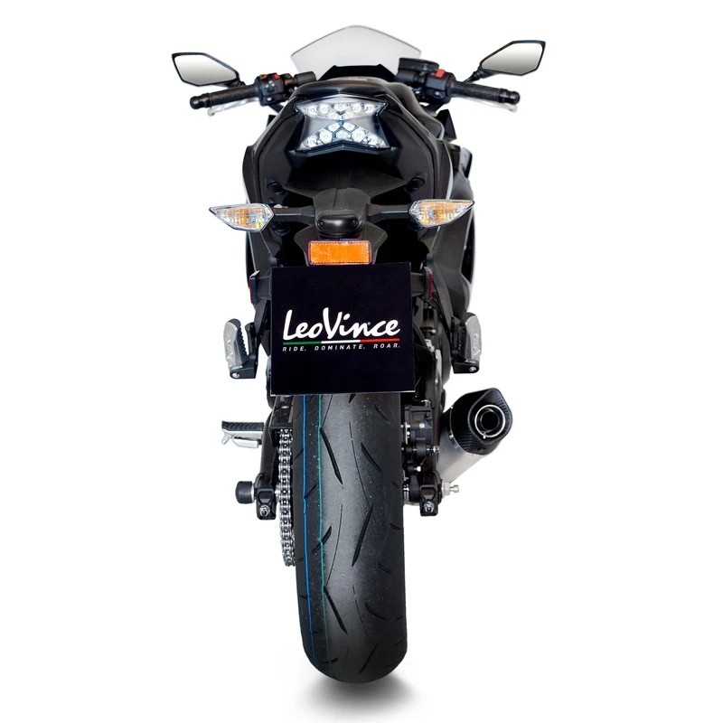 LeoVince 14181E LV One Evo Full Exhaust, Titanium For Kawasaki Ninja 650 & Z650 '17-'20 - Image 9