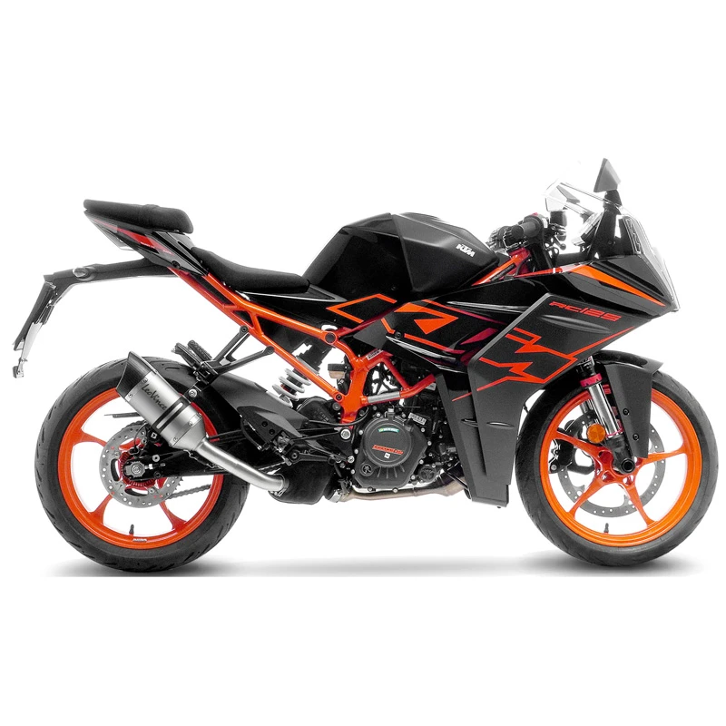 LeoVince 14417E LV Pro Slip-on Exhaust, Stainless For KTM RC125 / RC390 Duke '22- - Image 5